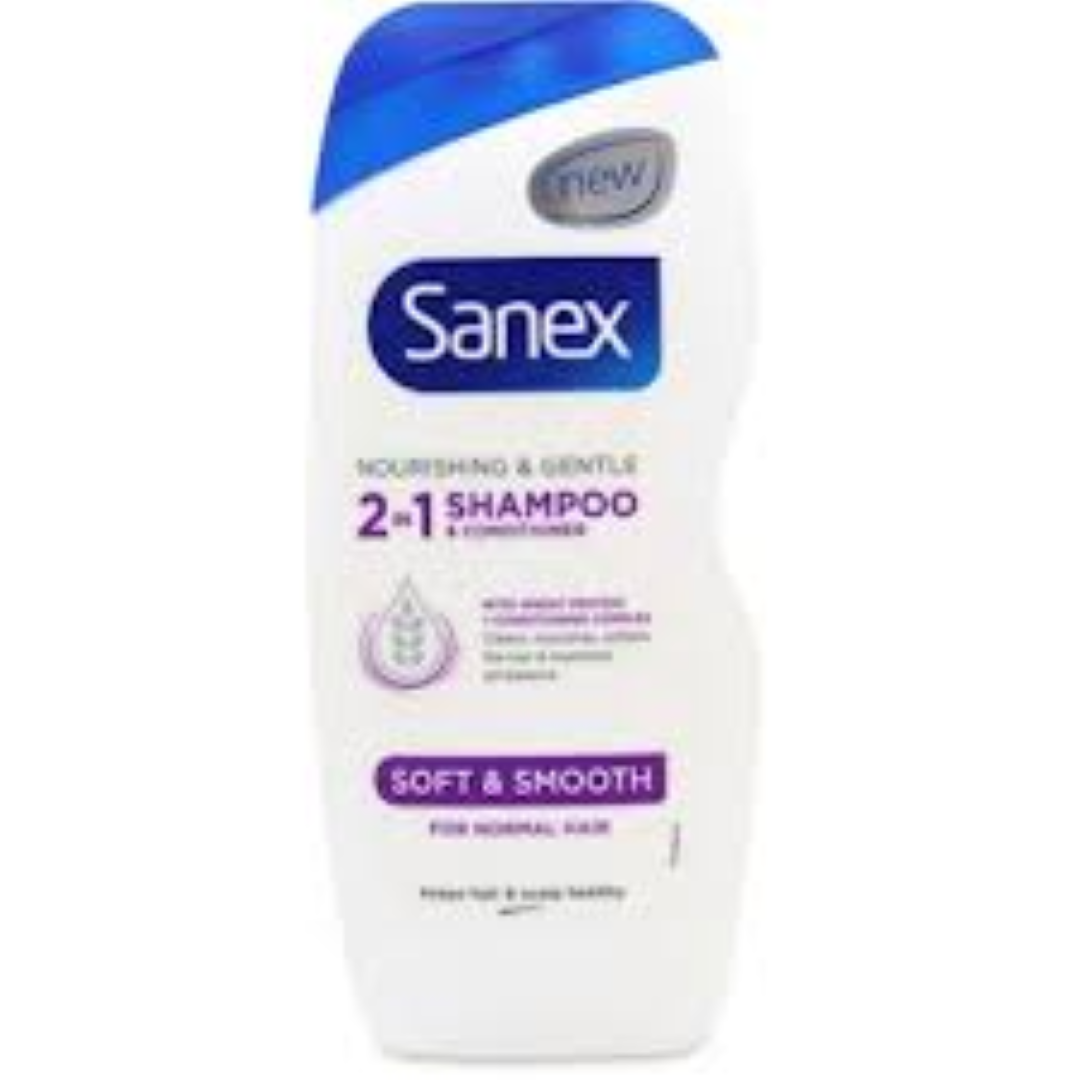 SANEX SHAMPOO 2IN1 250ML